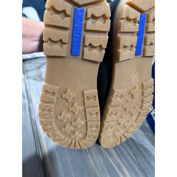 Birkenstock Unisex Pasadena Night Blue Suede Lace-Up Shoes EU Size 43 Normal Fit - Picture 9 of 10